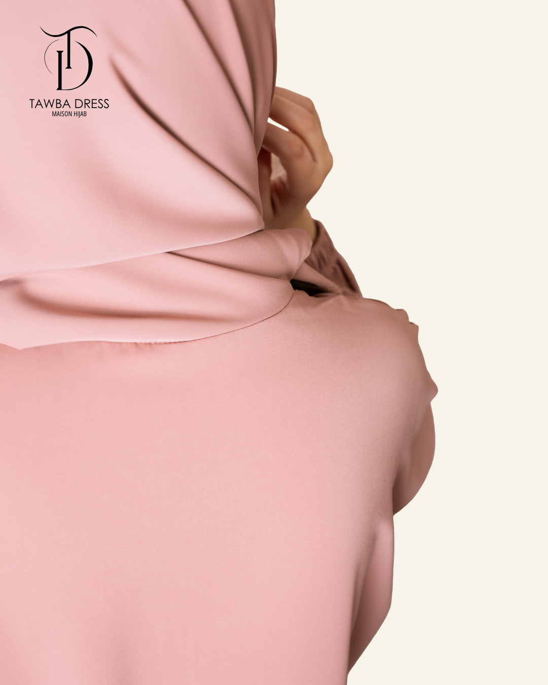 Abaya Nour - Rose