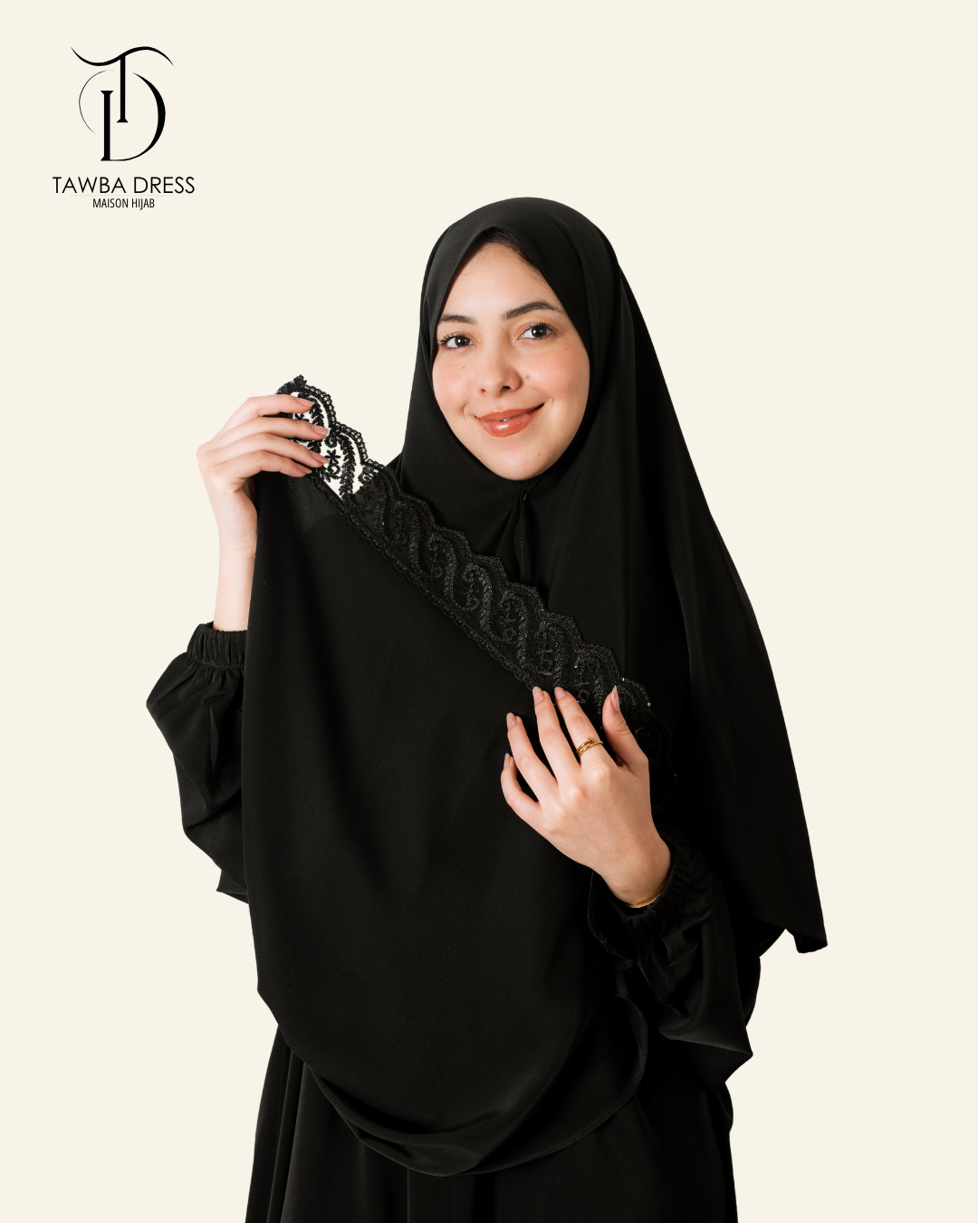 Abaya Nour - Noire
