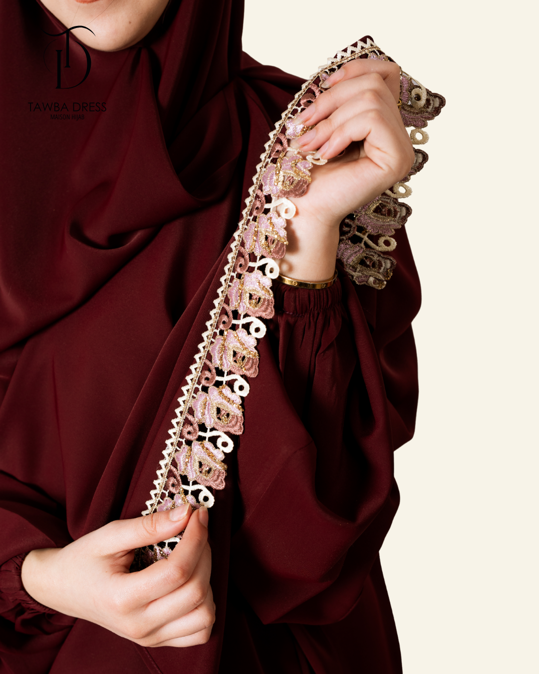 Abaya Hidaya - Cerise