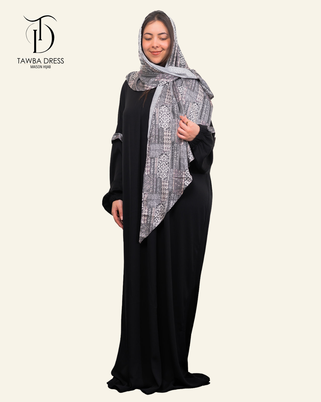 Abaya Tawba - Noire