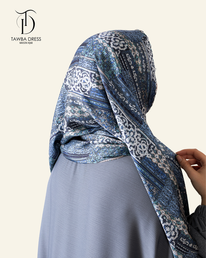 Abaya Tawba Bleu Jean
