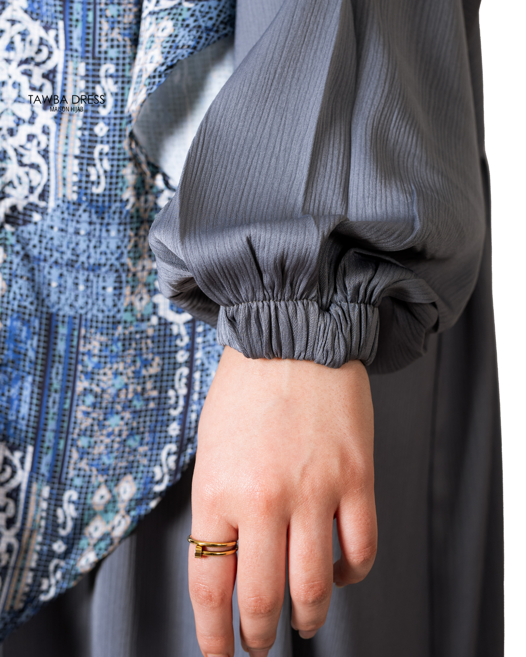 Abaya Tawba Bleu Jean