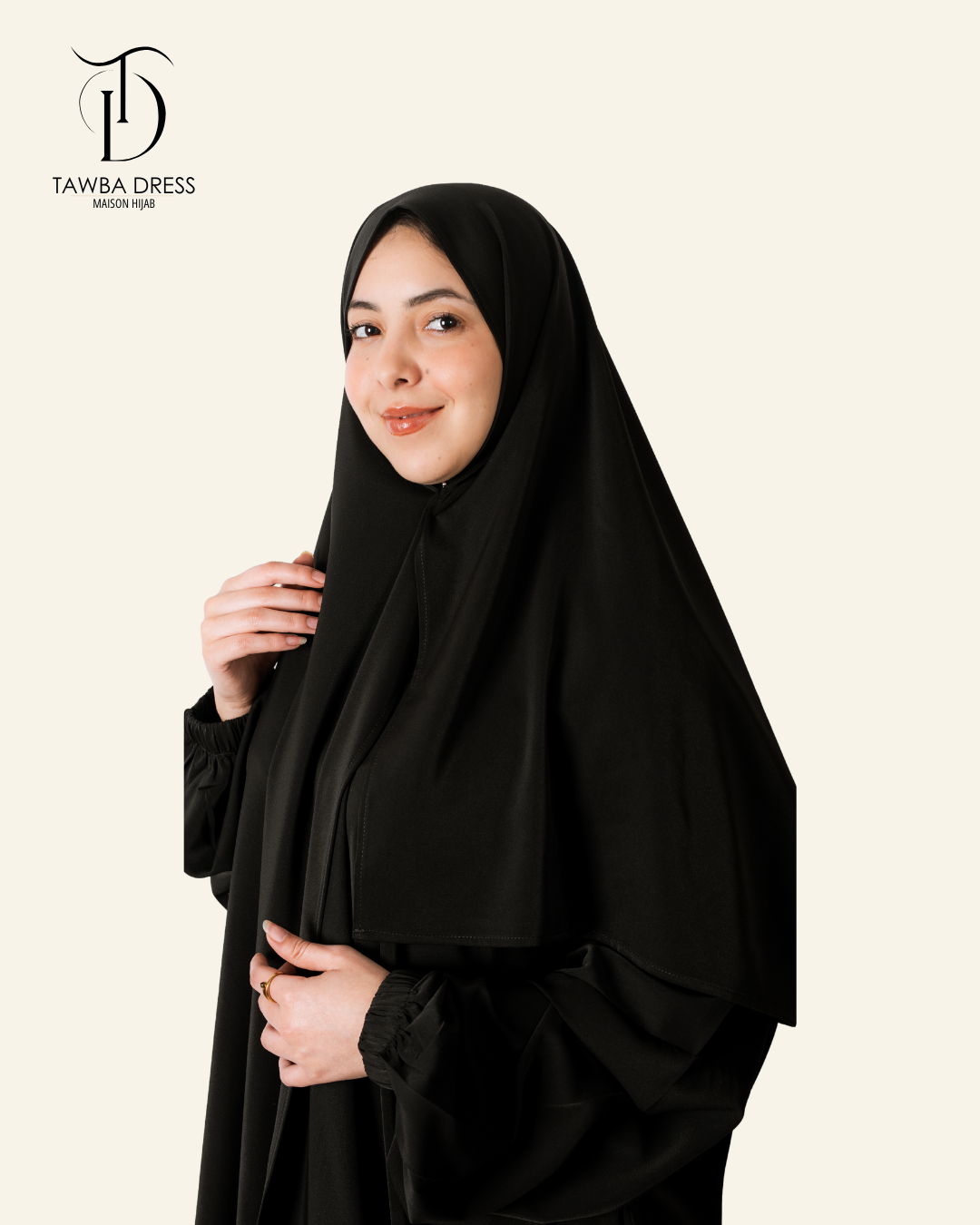 Abaya Nour - Noire