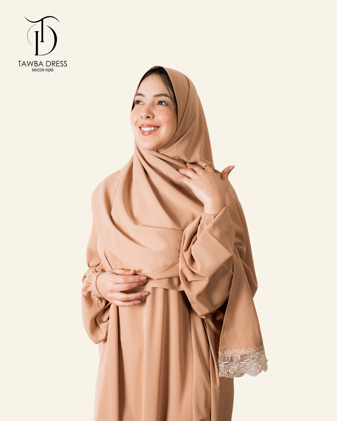 Abaya Nour - Beige