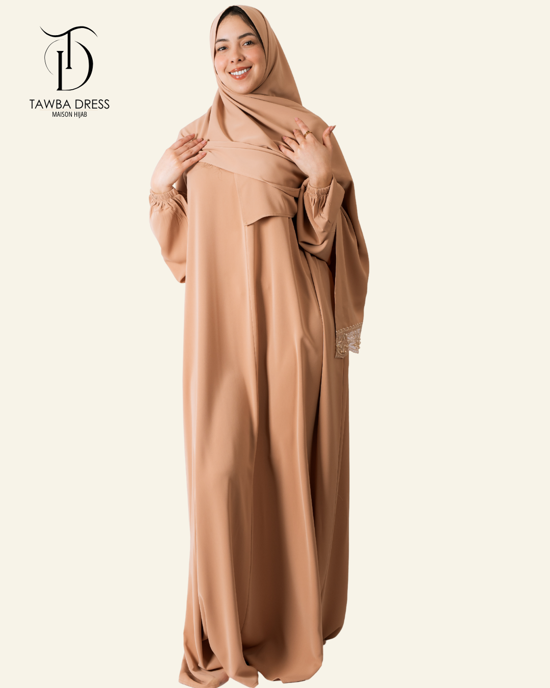 Abaya Nour - Beige