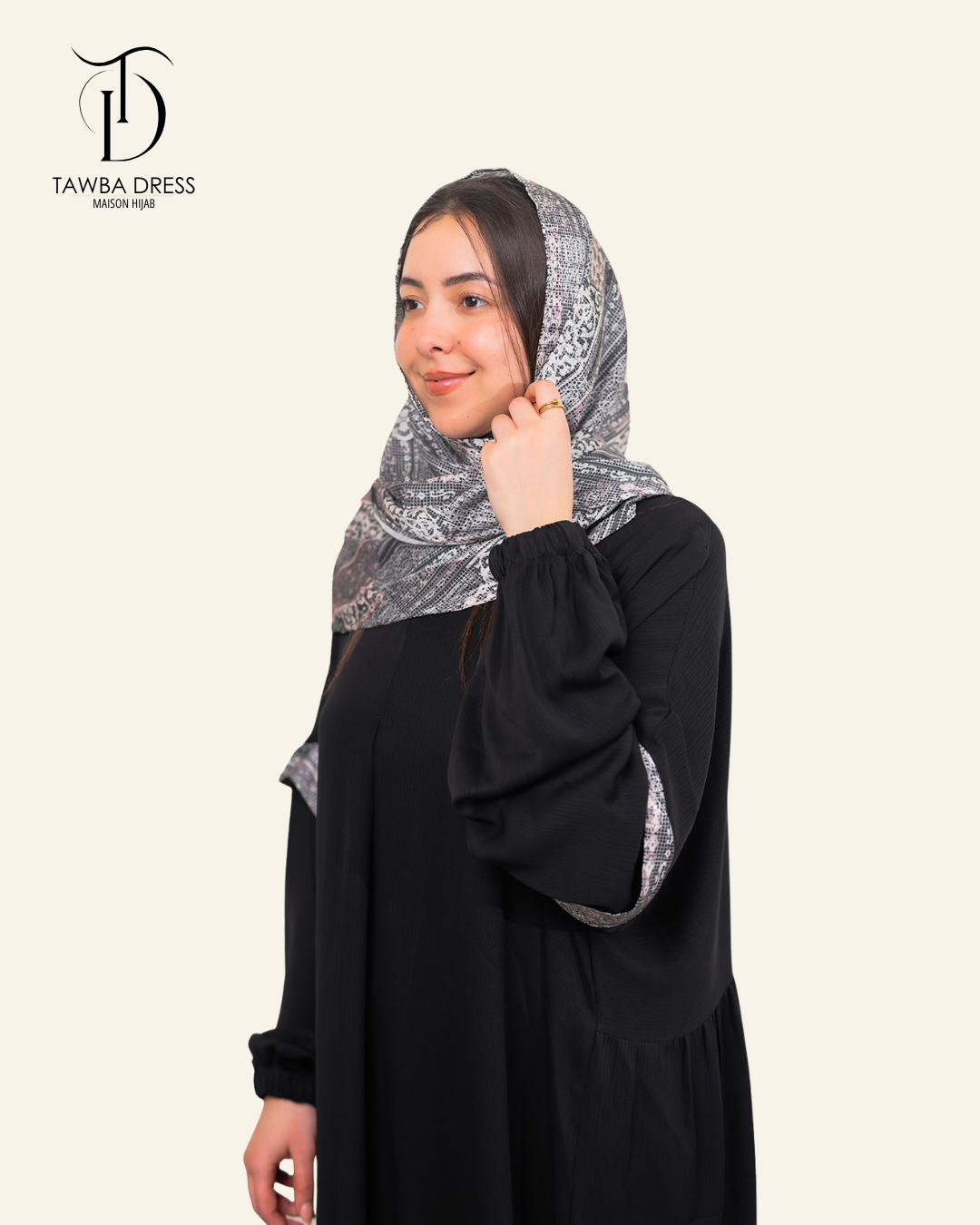Abaya Tawba - Noire
