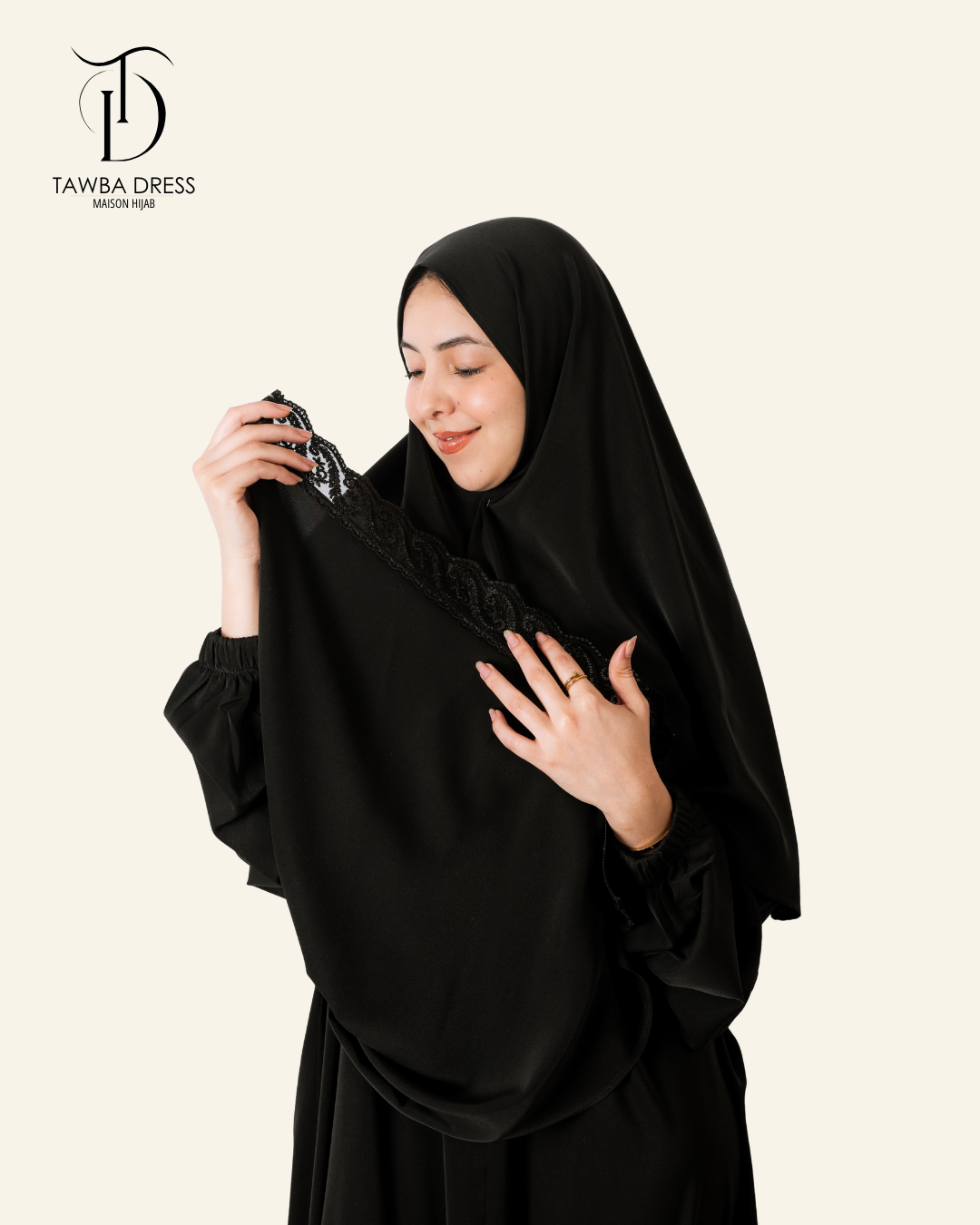 Abaya Nour - Noire