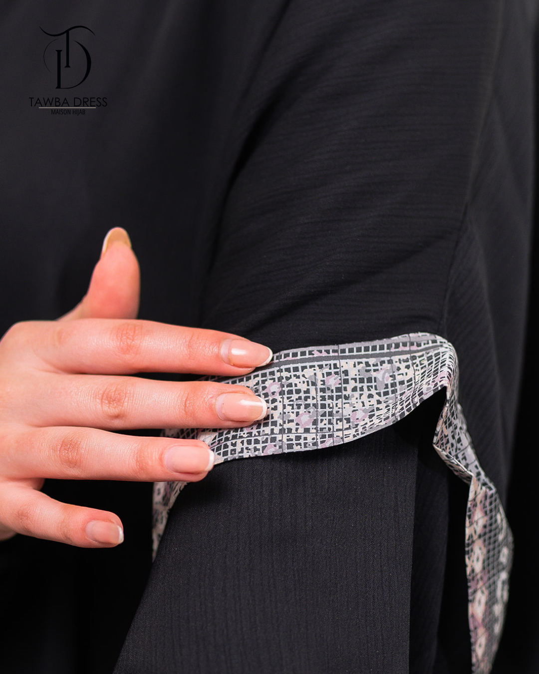 Abaya Tawba - Noire