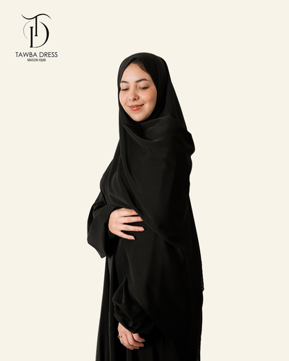 Abaya Nour - Noire